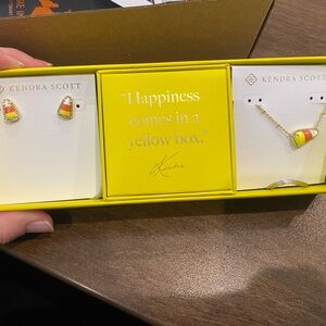 Kendra Scott Necklace & Earrings Set - Halloween Collection